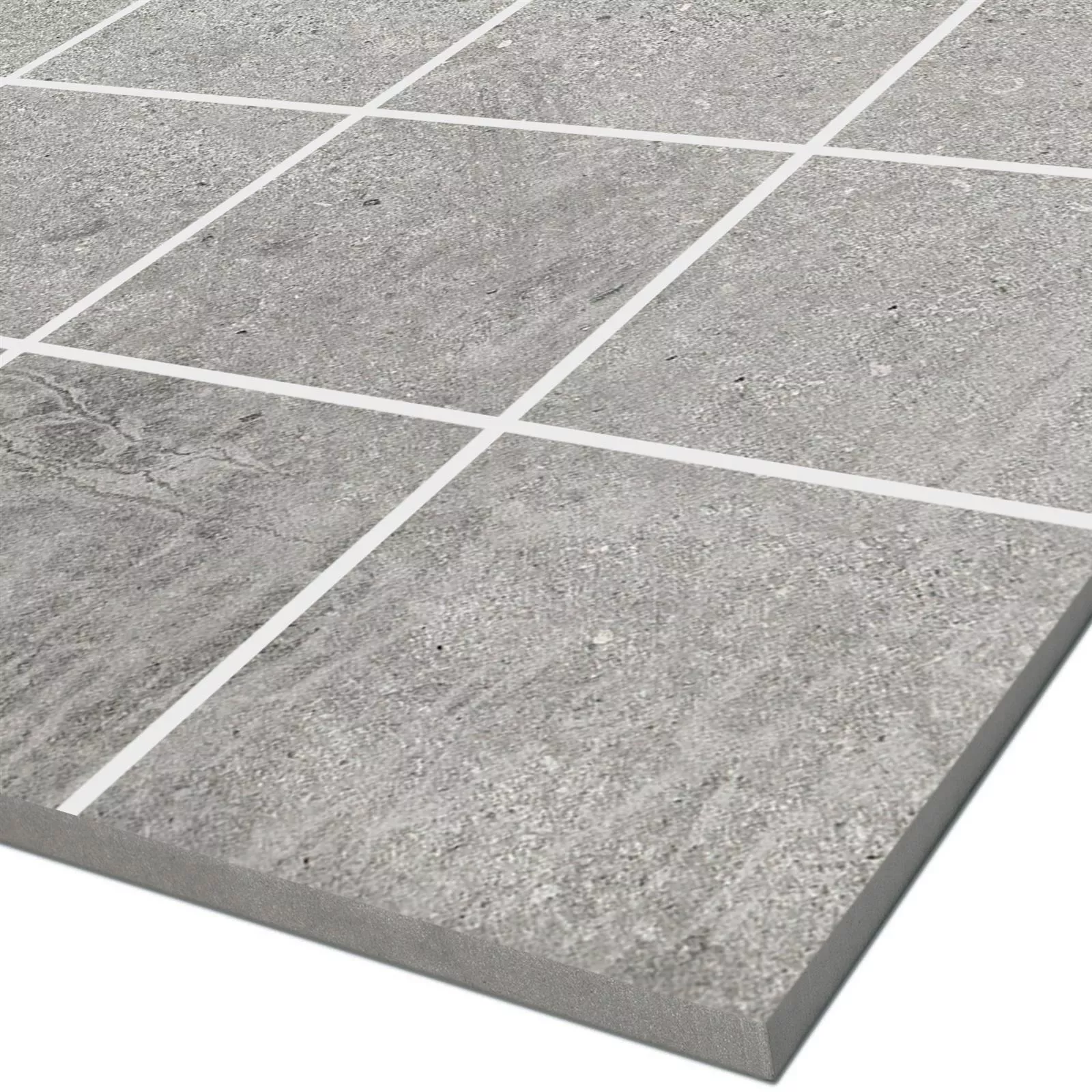 Mosaïque Carrelage Freeland Pierre Optique R10/B Gris Carré