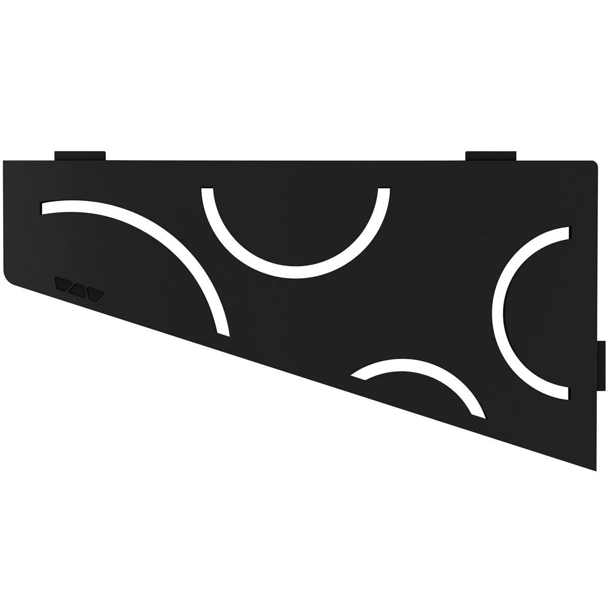 Etagère murale étagère de douche Schlüter carrée 15,4x29,5cm Curve Graphite
