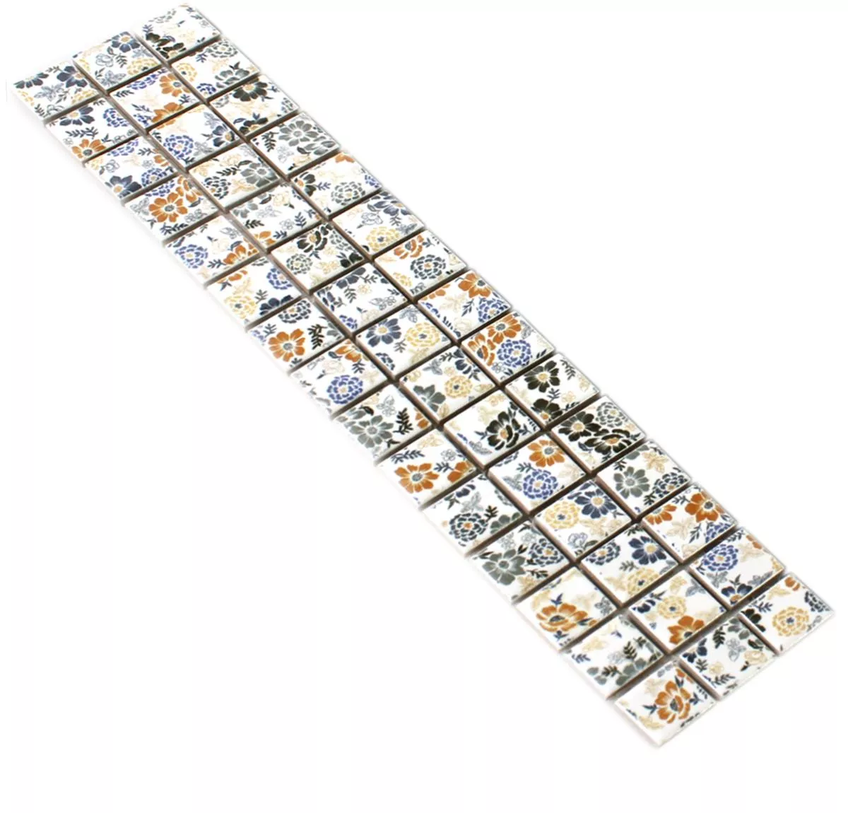 Céramique Carrelage Bordure Detroid Blanc Coloré Céramique Carrelage Bordure Detroid Blanc Coloré