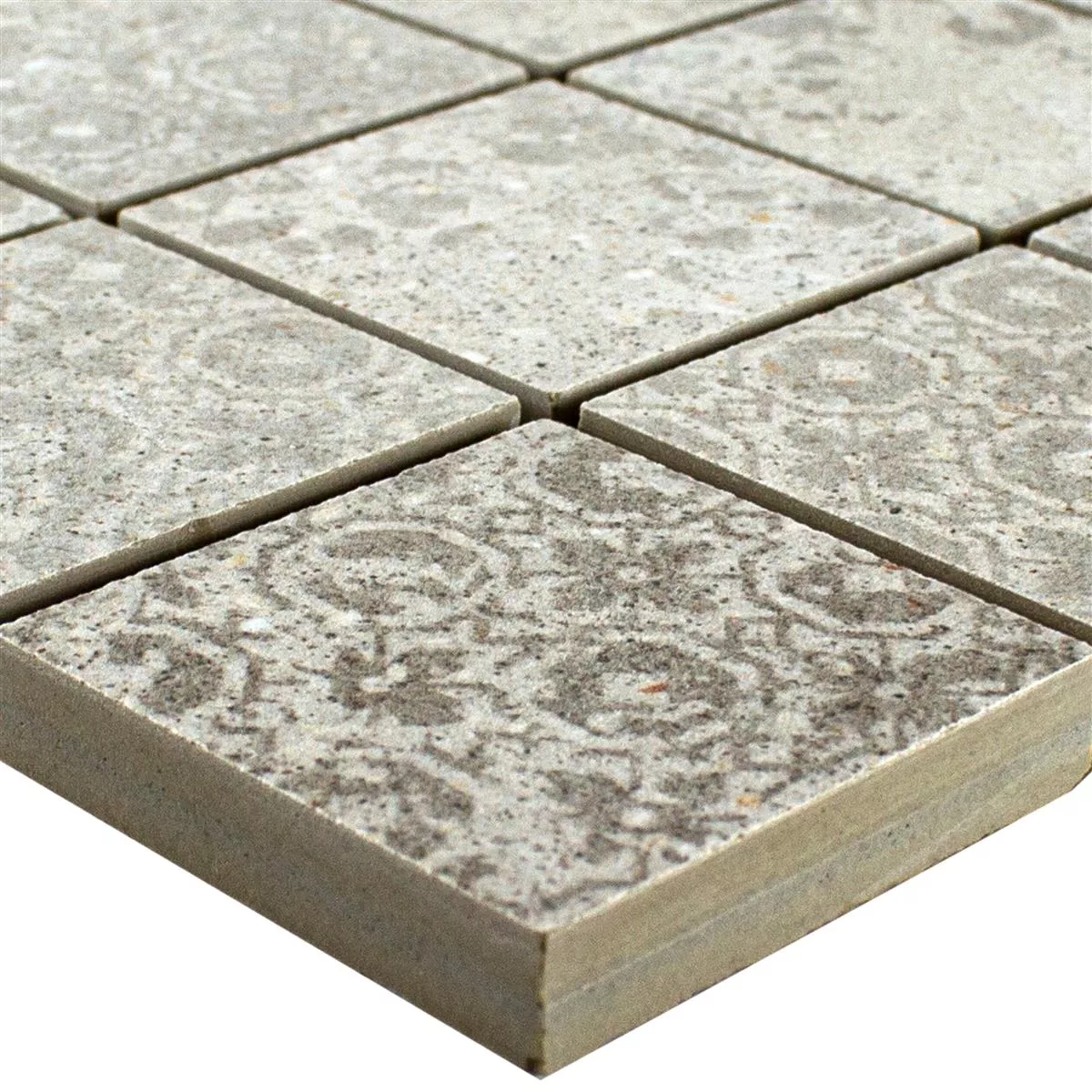 Céramique Mosaïque Carrelage Eylem Optique Rétro Beige Q48 Céramique Mosaïque Carrelage Eylem Optique Rétro Beige Q48