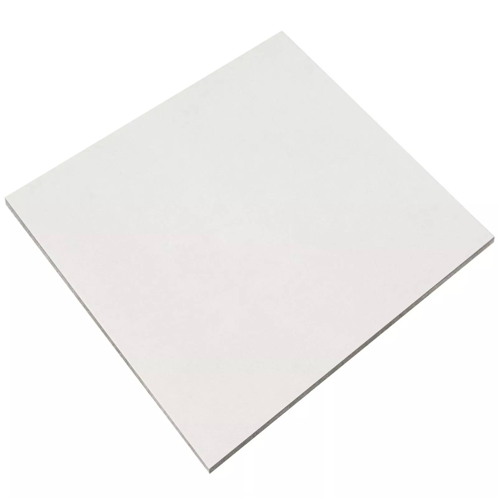 Carrelage Sol Et Mur Mainland Optique En Béton Poli Brillant 60x60cm Blanc