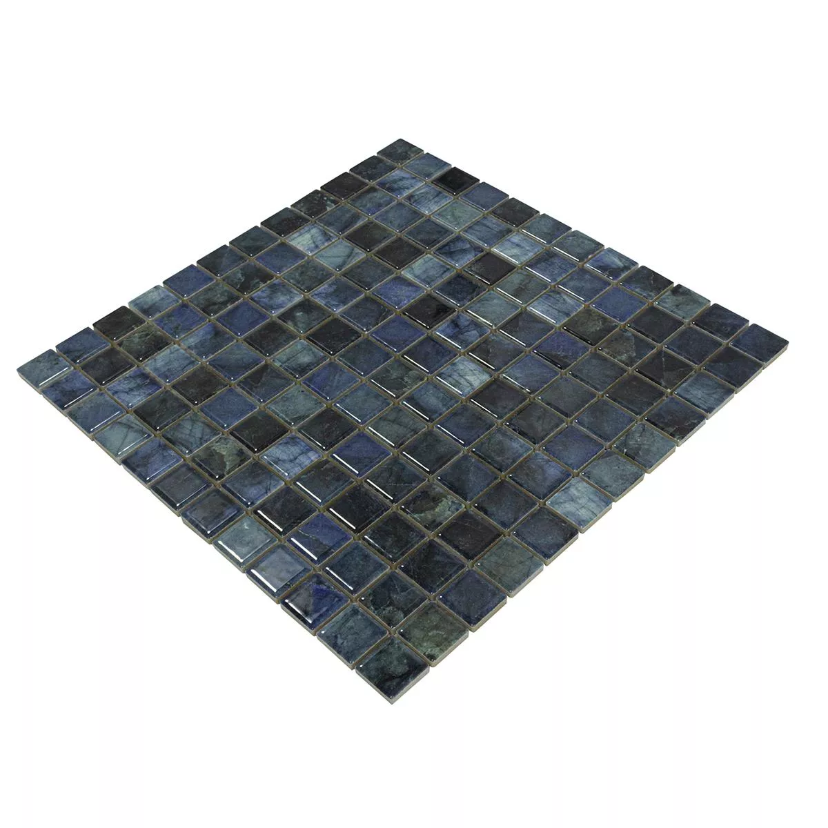 Céramique Mosaïque Carrelage Elysium Marbre Optique Bleu 23