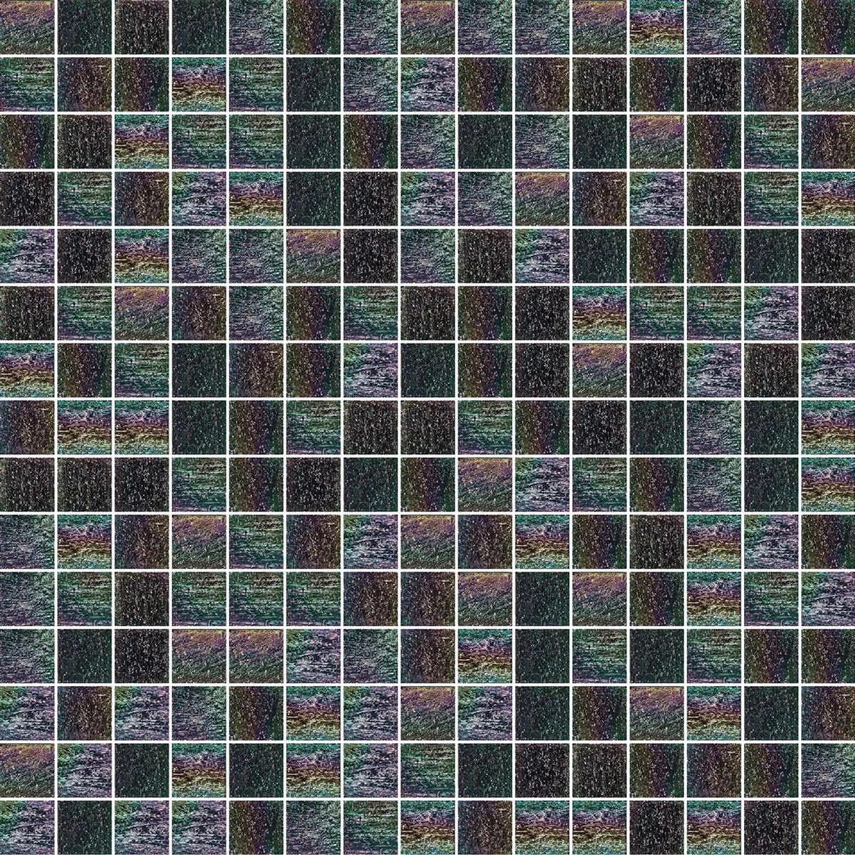 Mosaïque En Verre Carrelage Trend-Vi 755 Shining 10x10 mm