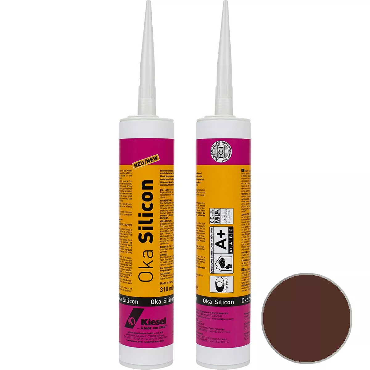 OKA SILICON joint silicone marron clair 310 ml