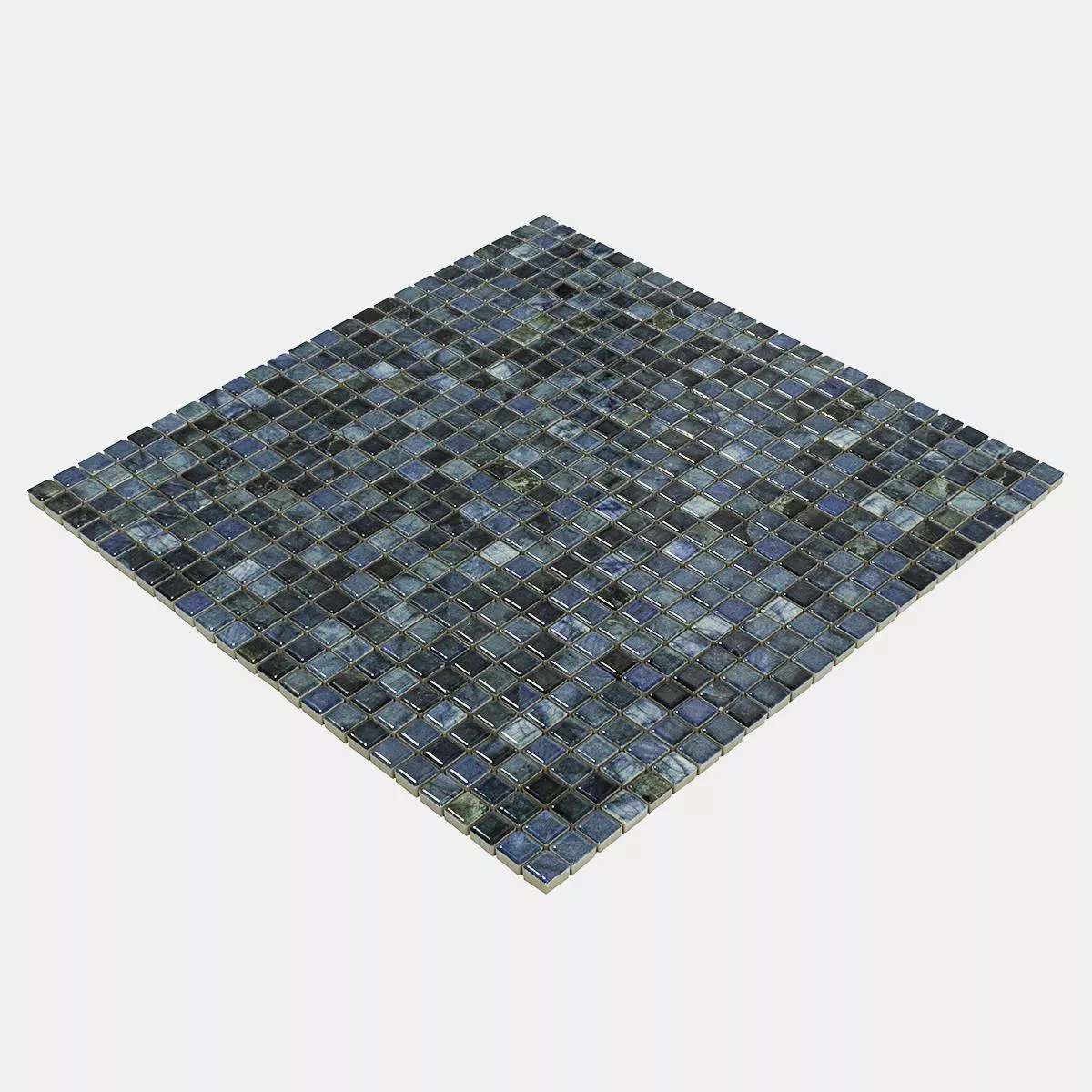 Céramique Mosaïque Carrelage Elysium Marbre Optique Bleu 12