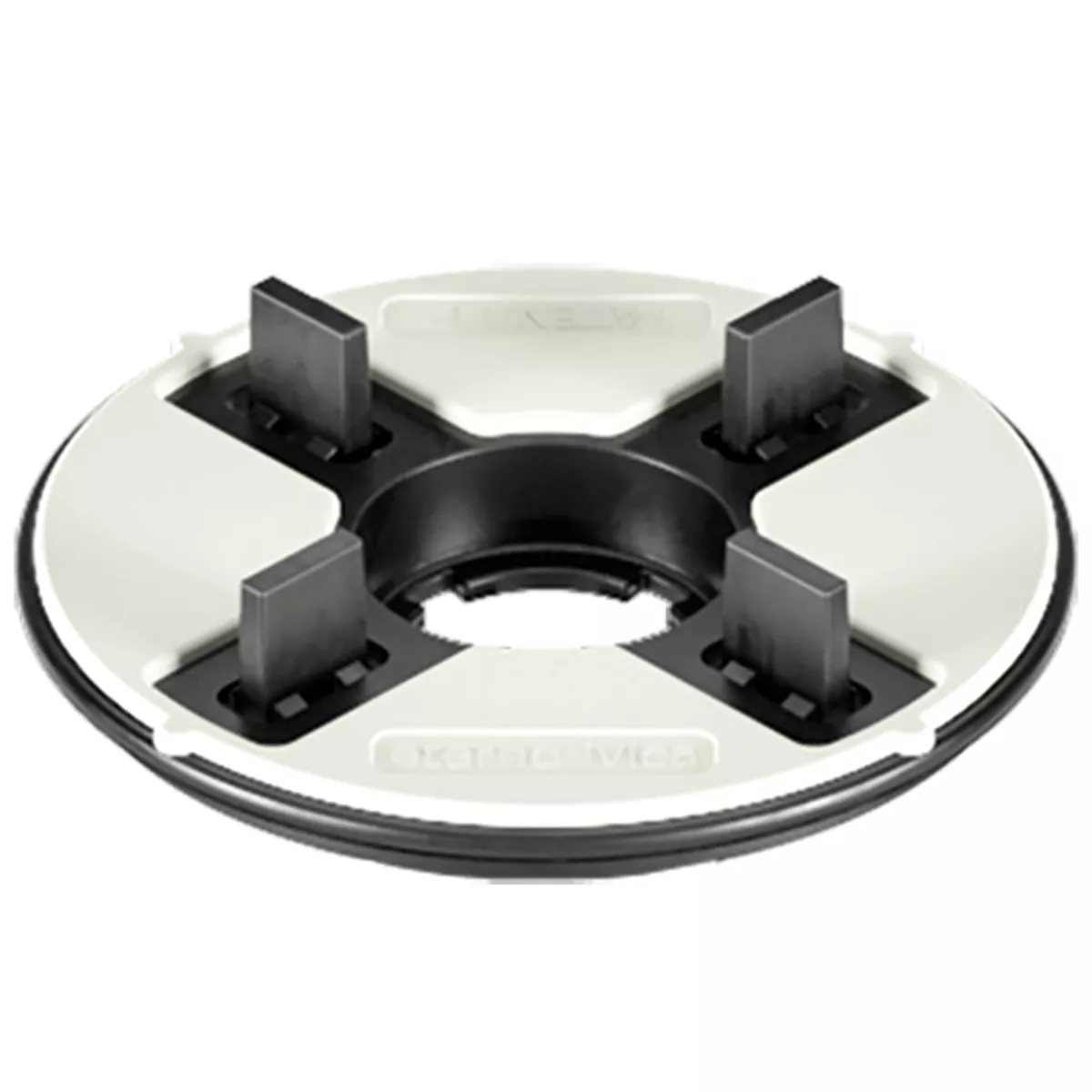 Tête de socle autonivelante avec croix articulée Tête de socle autonivelante avec croix articulée