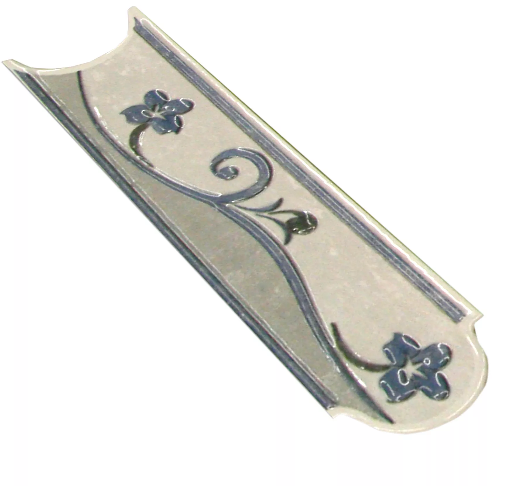 Céramique Carrelage Bordure Frognot Bleu 5x20cm Céramique Carrelage Bordure Frognot Bleu 5x20cm