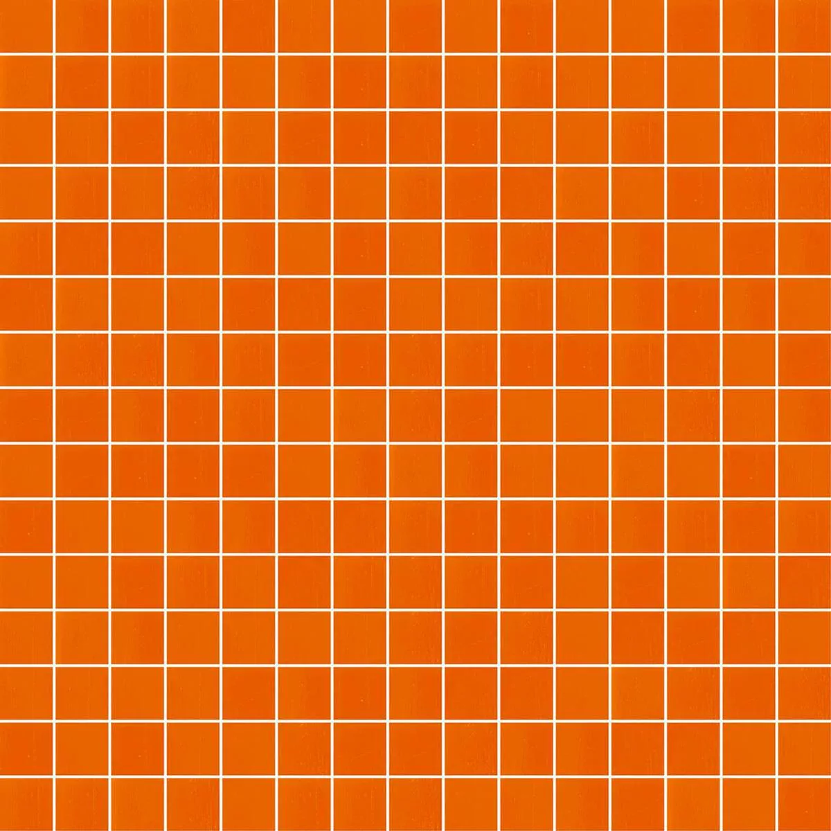 Mosaïque En Verre Tuile Trend-Vi Vitreo 204 Orange 20x20mm