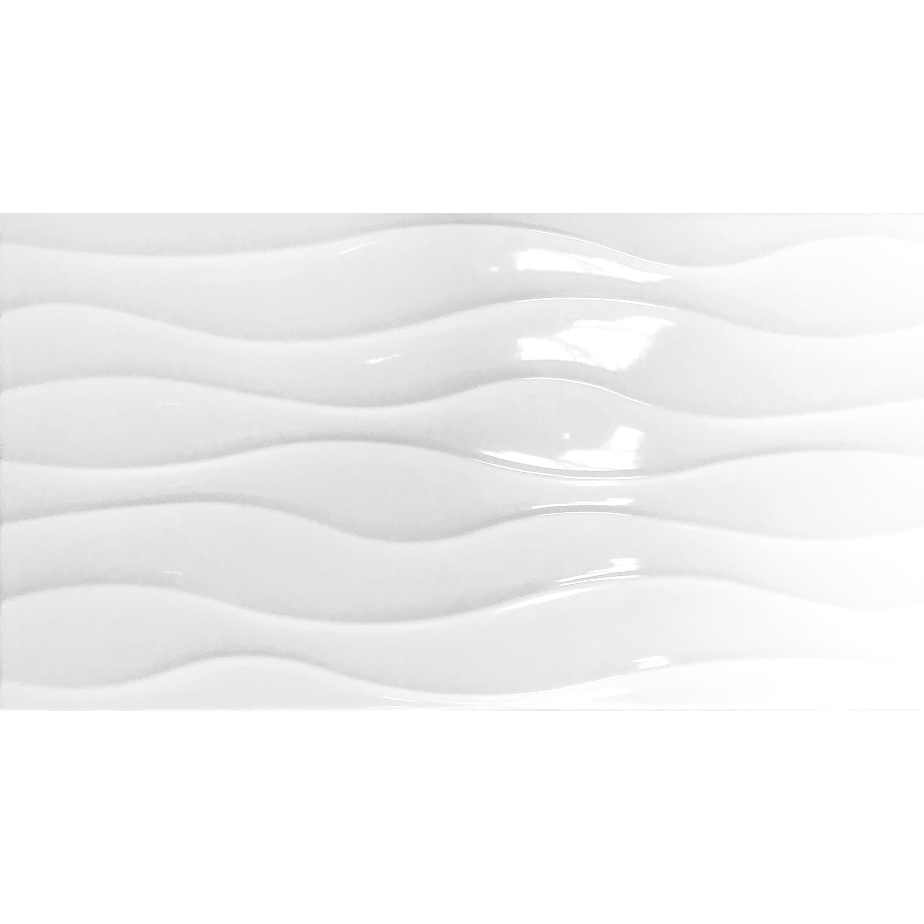 Carrelage Blanc Vague Relief