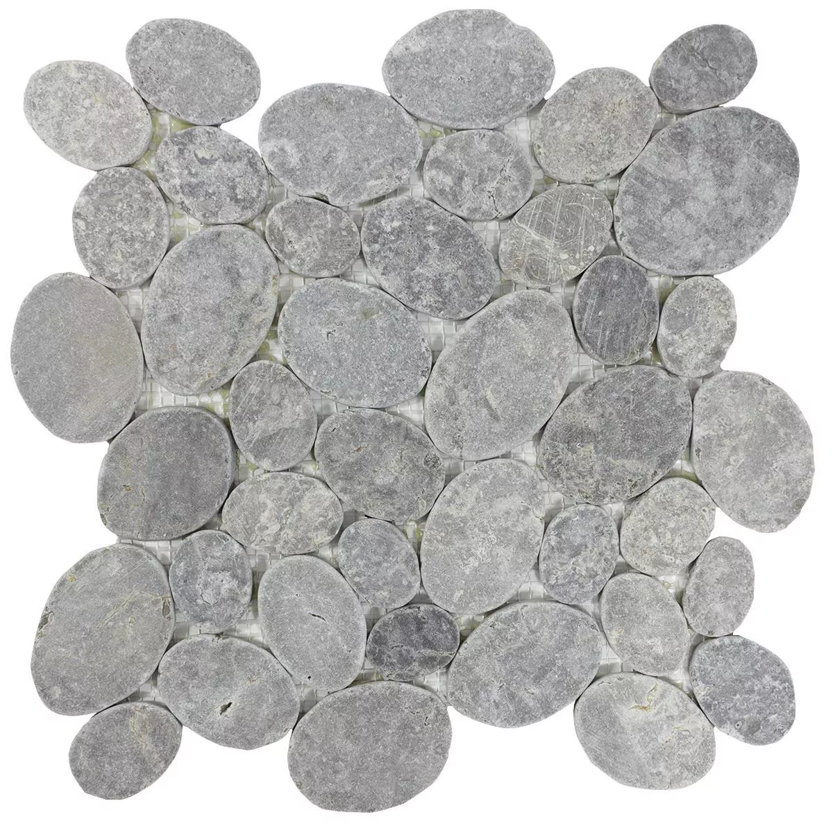 Galets Mosaïque Carrelage Leoben Anthracite Gris Galets Mosaïque Carrelage Leoben Anthracite Gris