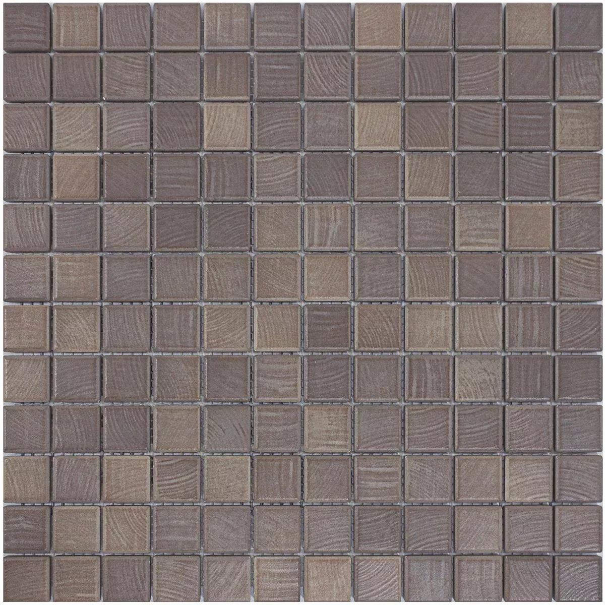 Céramique Mosaïque Carrelage Luminara Imitation Bois Brun