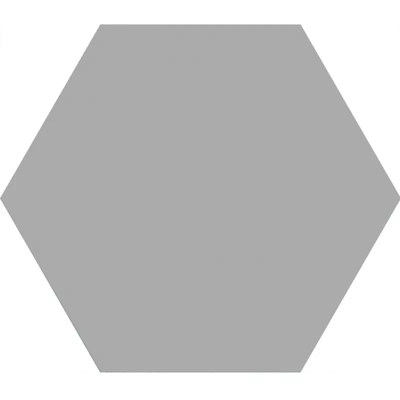 Loire Gris Hexagone Structuré 23x27 cm