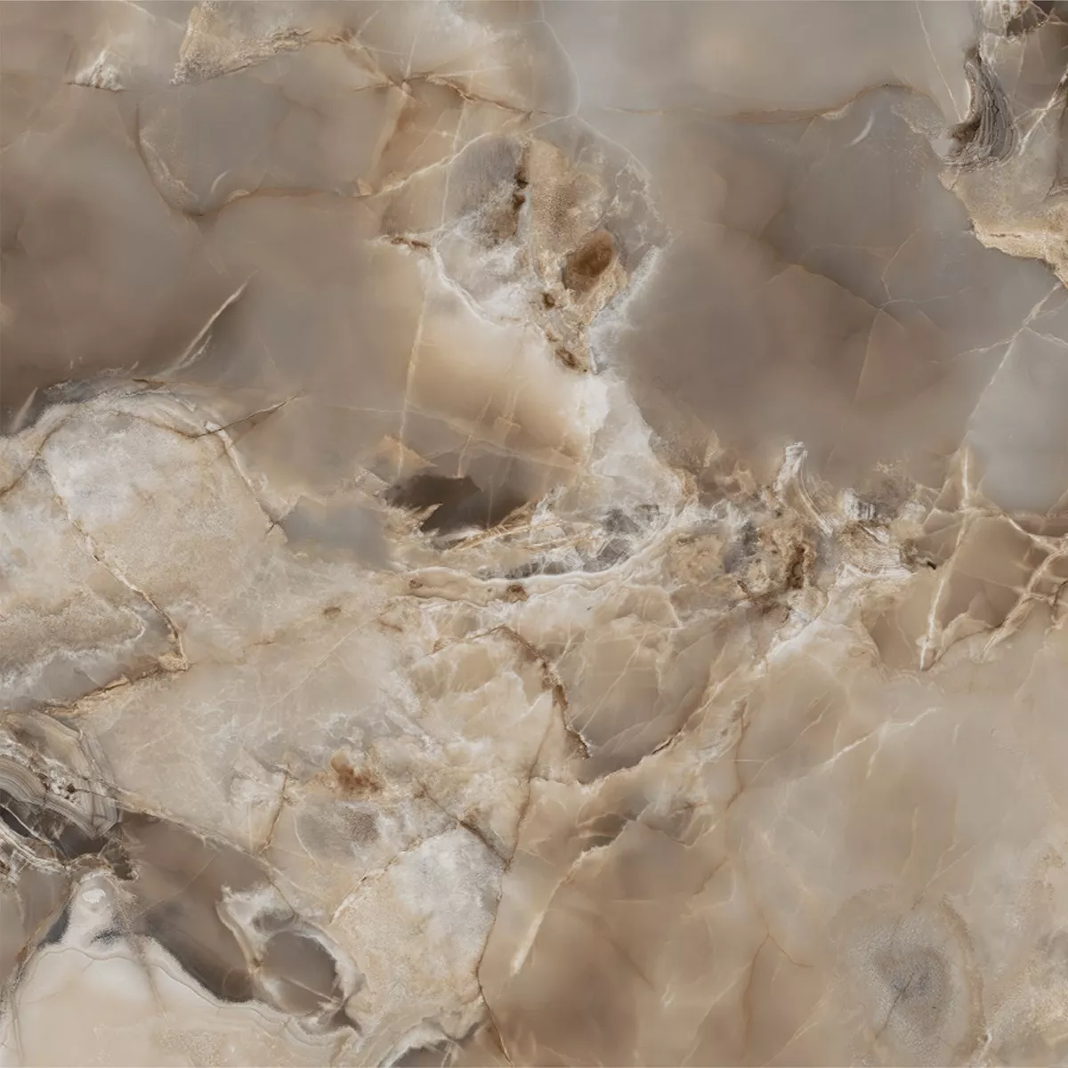 New York Gris Poli Brillant 60x60 cm