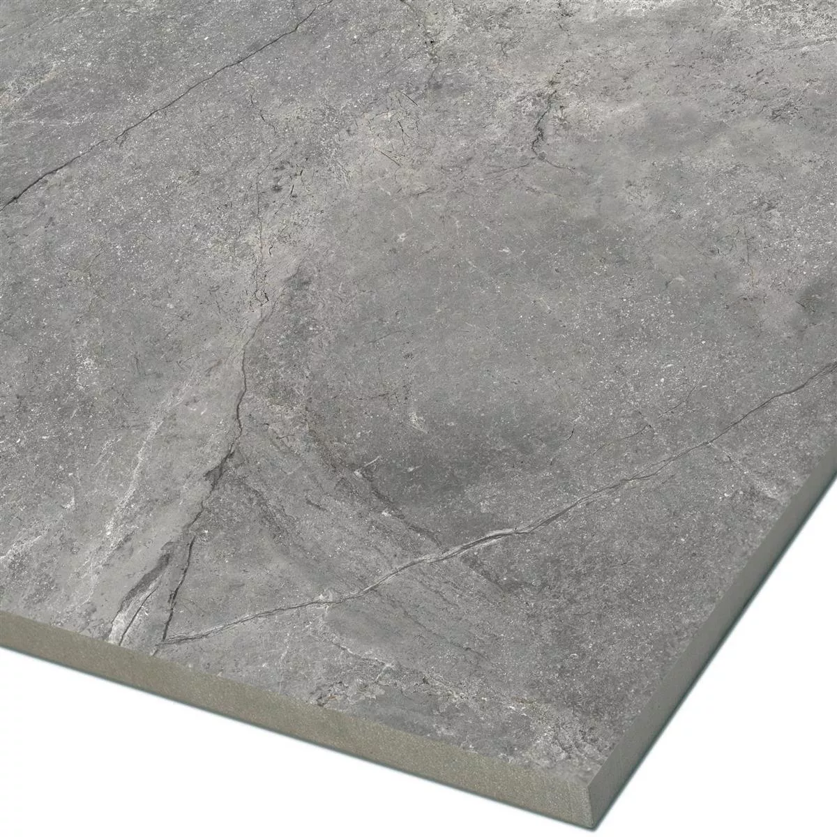 Échantillon Carrelage Sol Et Mur Pangea Marbre Optique Mat Gris 60x120cm