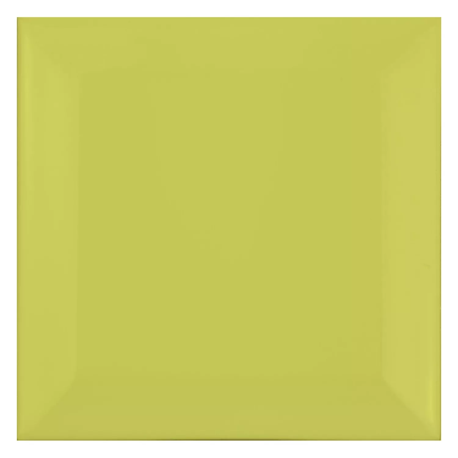 Carrelage métro Vert Mat 10x10 cm Avec Facette Catarina Pistacho