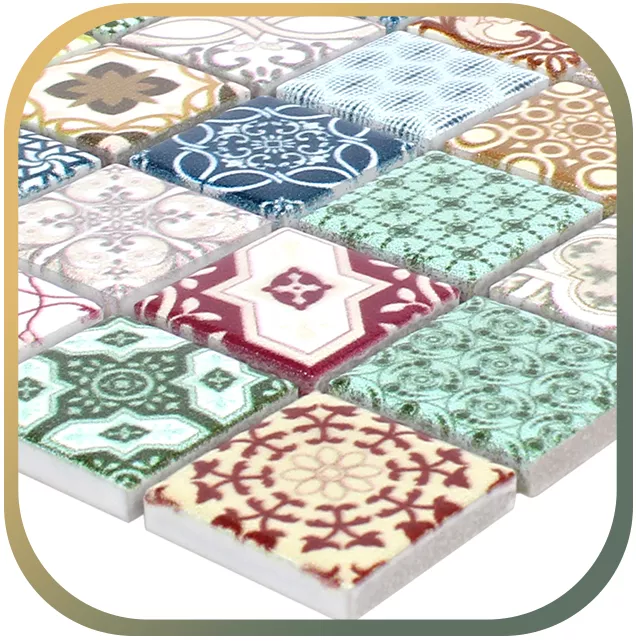 Mosaïque En Céramique Effet