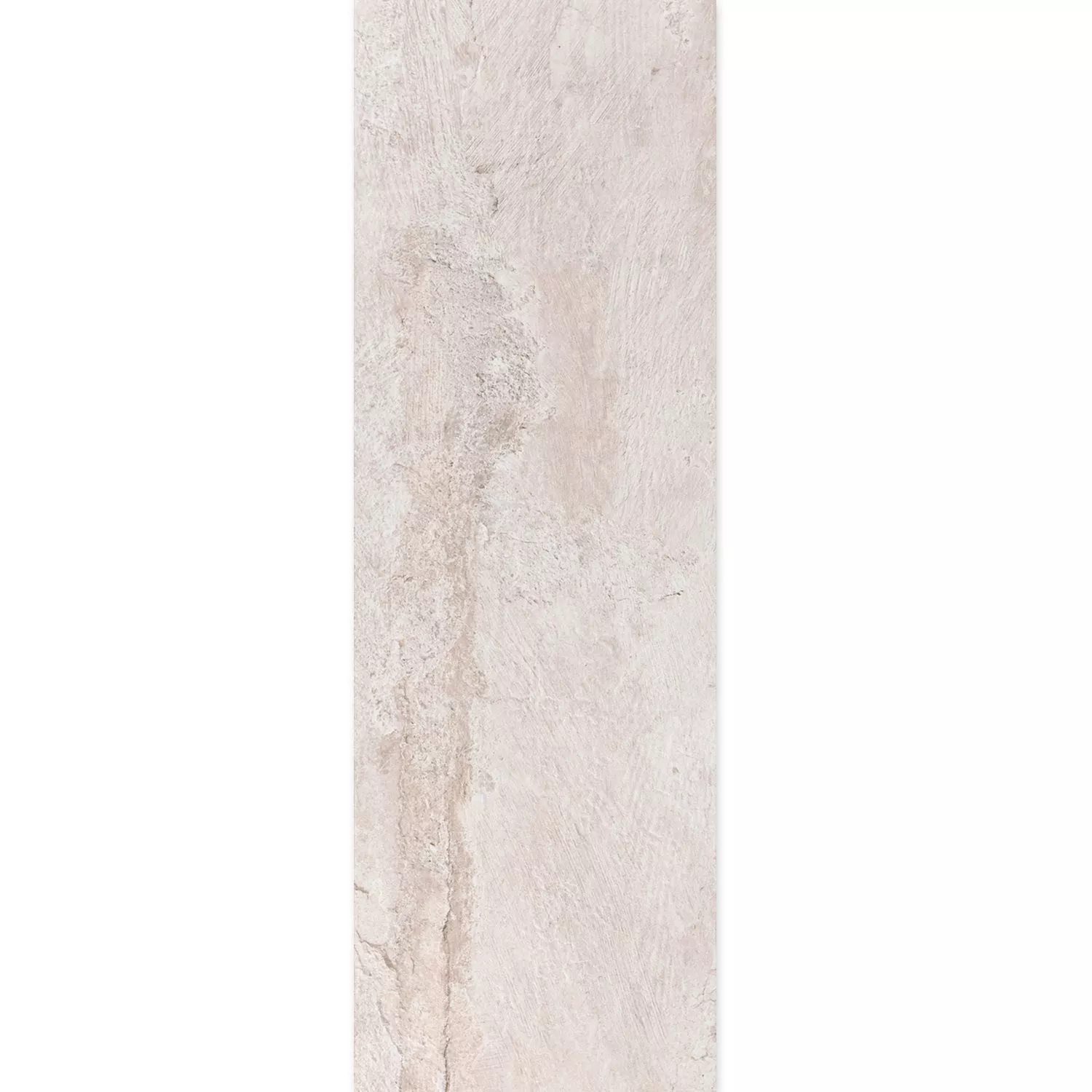 Carrelage Sol Et Mur Aspect Pierre Polaris R10 Blanc 30x120cm