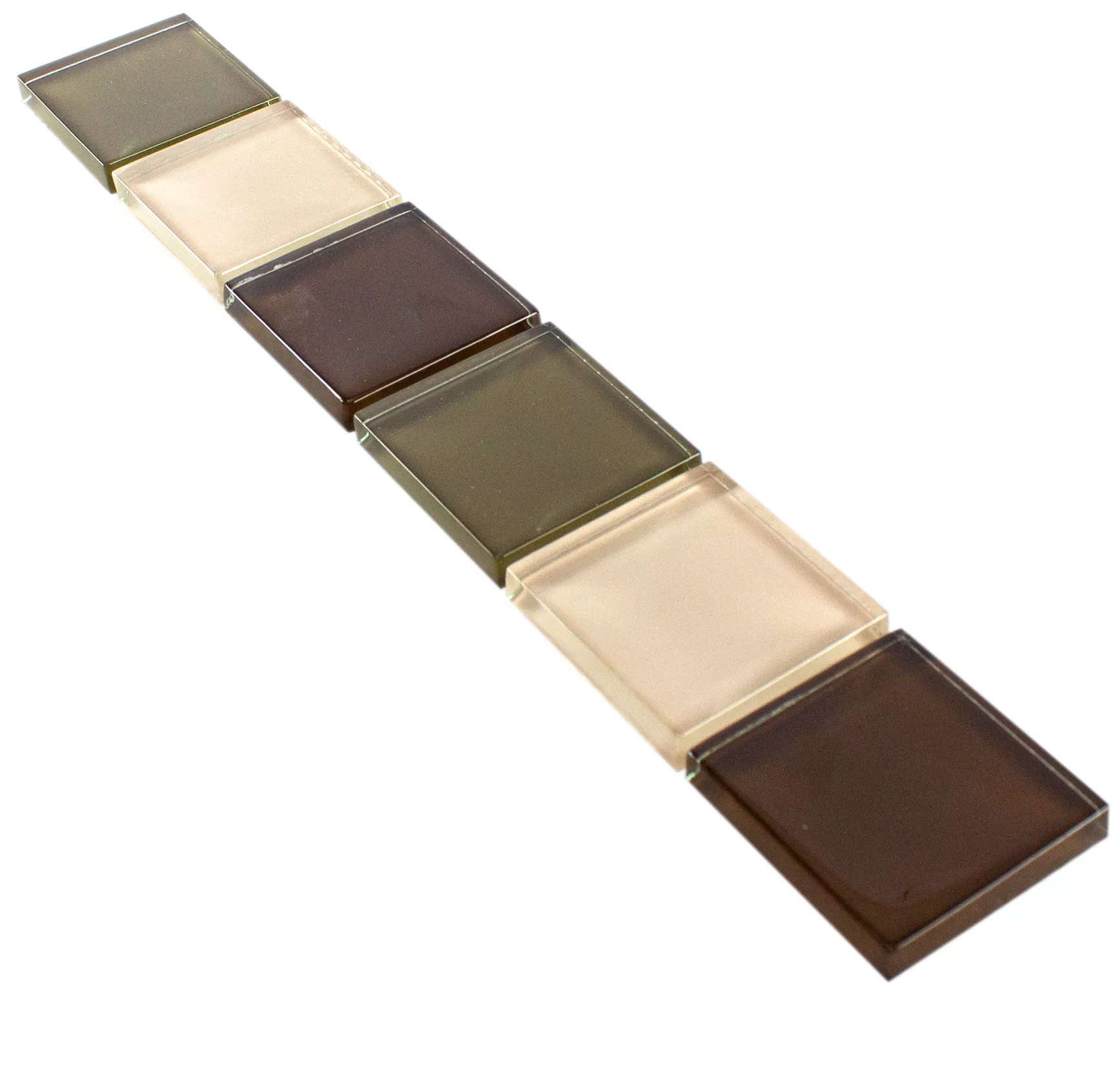 Carreaux De Verre Bordure Exira Brun Beige Carreaux De Verre Bordure Exira Brun Beige