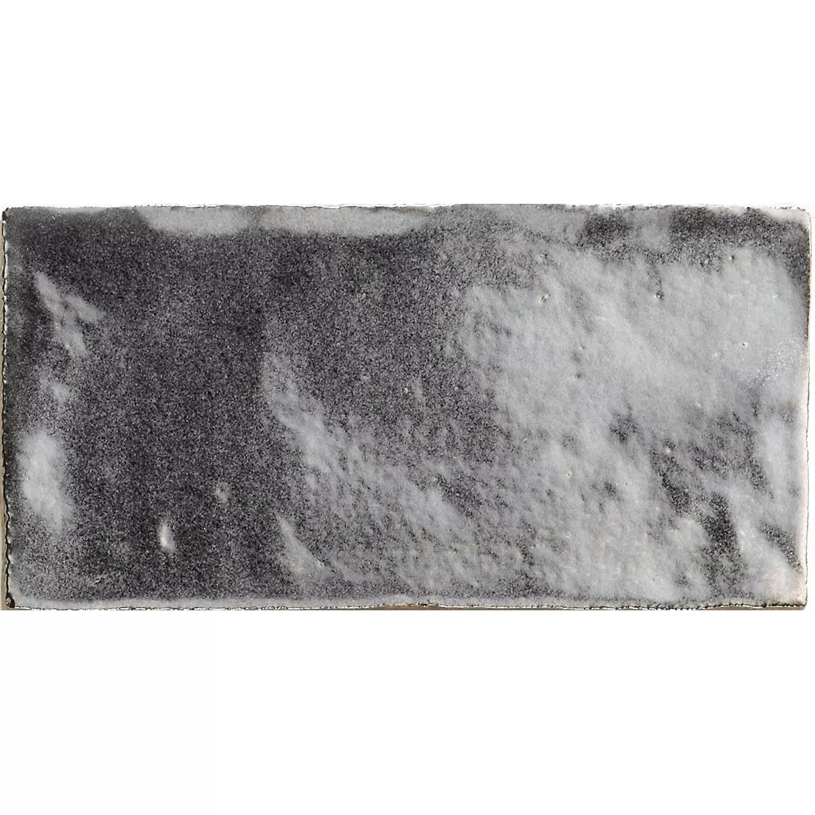 Échantillon Carrelage Mural Algier Artisanat 7,5x15cm Argent