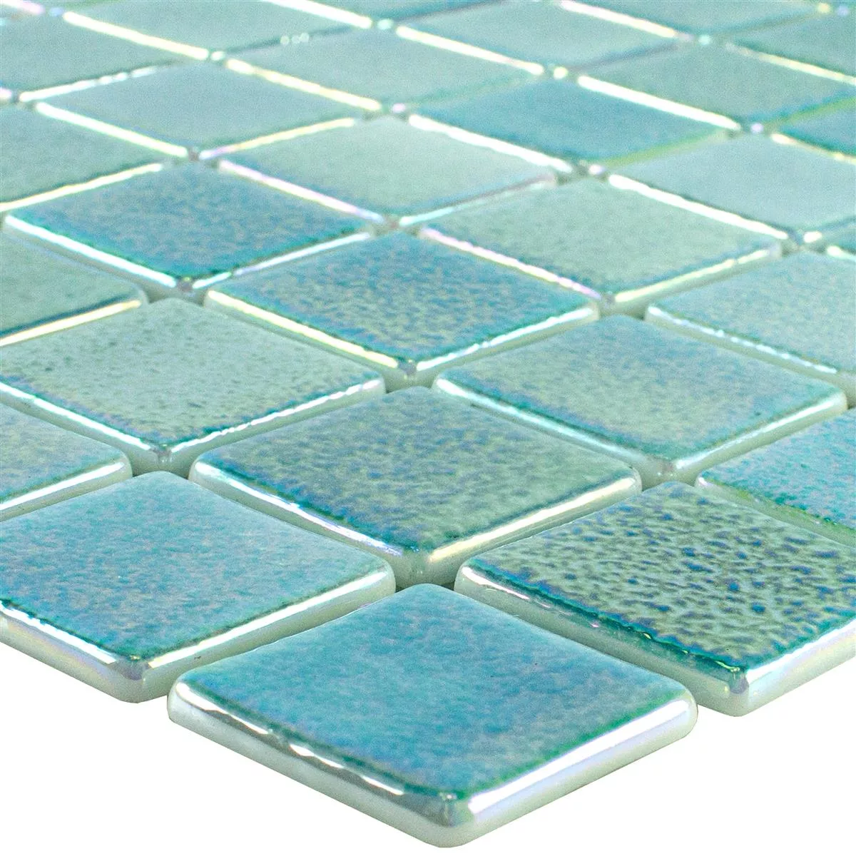 Verre Piscine Mosaïque McNeal Turquoise 38