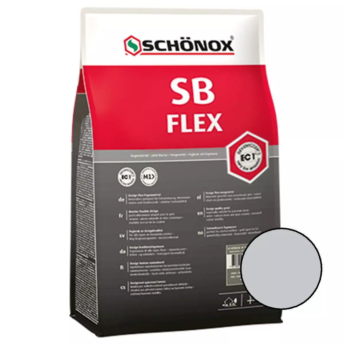 Coulis Schönox SB Flex Gris Argent 15 kg