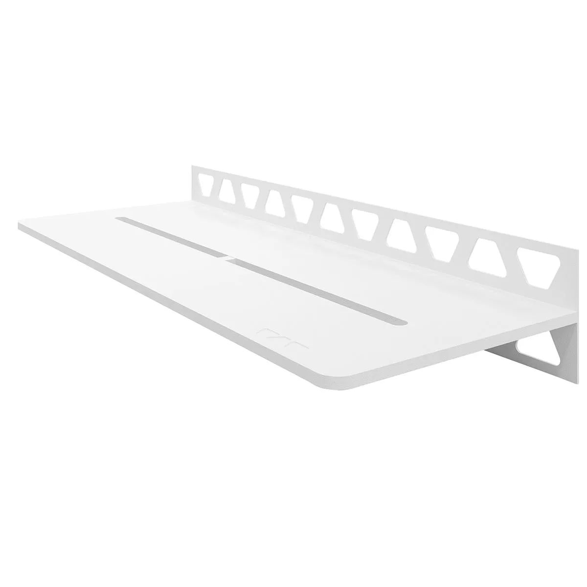 Etagère de douche étagère murale Schlüter rectangle 30x11,5cm blanc pur