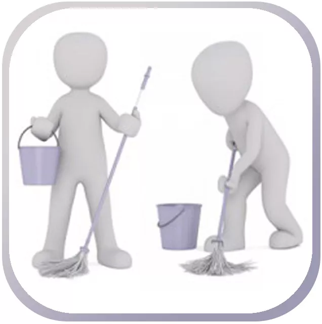 Nettoyage professionnel (carrelage)
