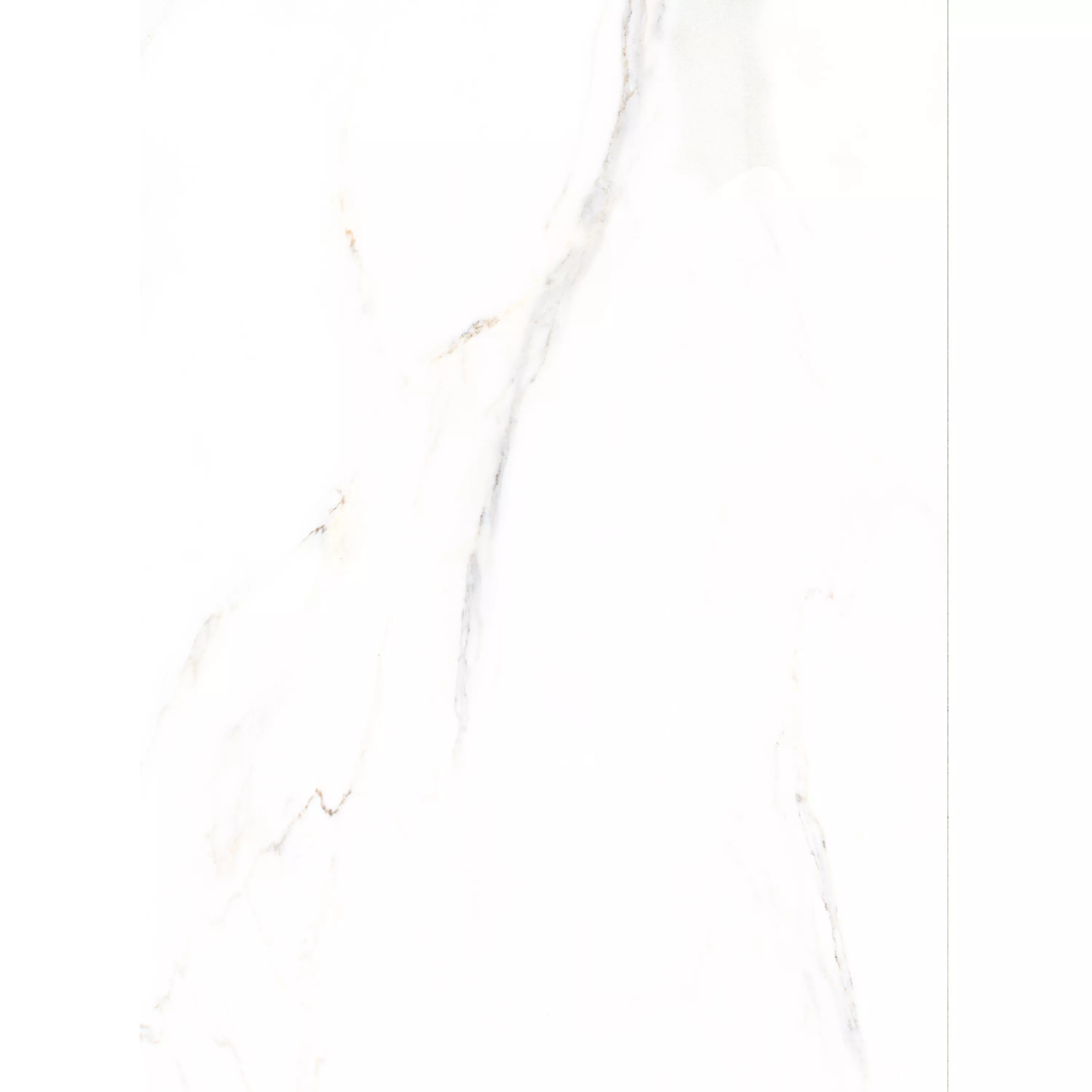 Carrelage Sol Et Mur Rice Marbre Optique Calacatta Poli Brillant 58x118cm