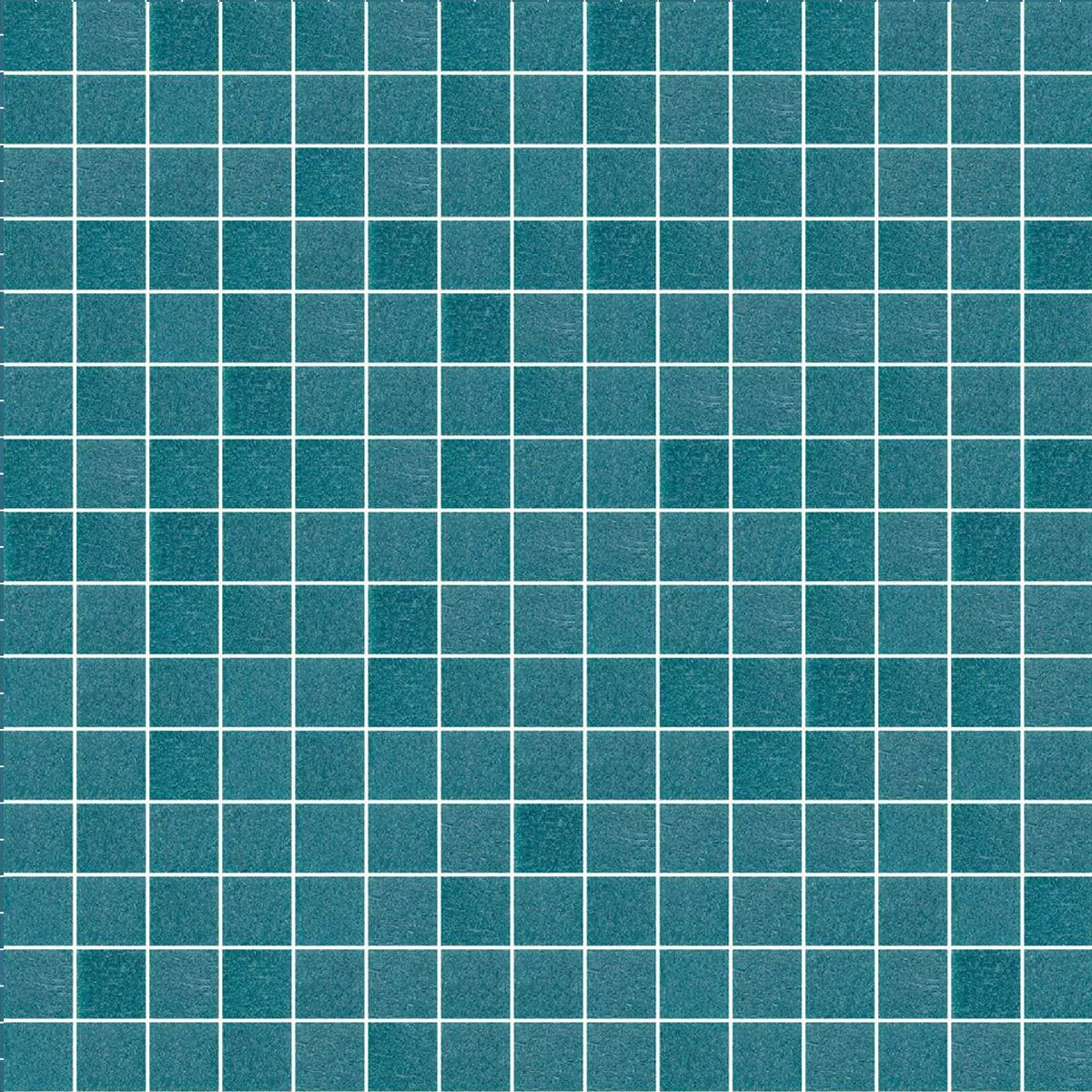 Mosaïque En Verre Tuile Trend-Vi Vitreo 142 Bleu Vert 20x20mm