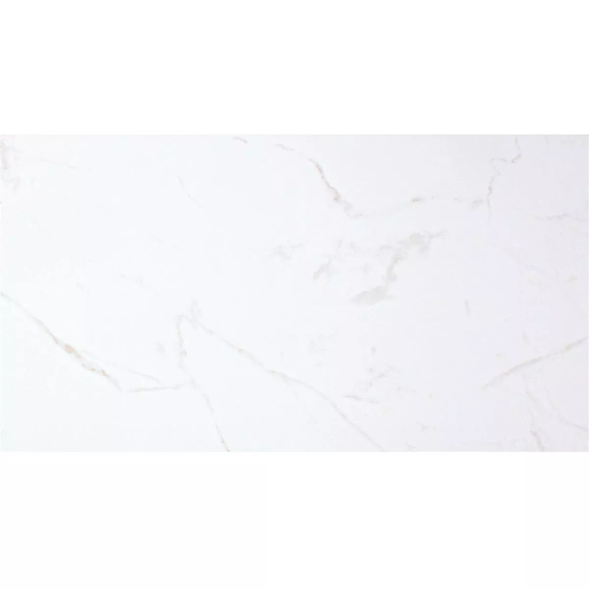 Carrelage Mural Bradfort Marbre Optique Blanc Rectifié Mat 30x60cm