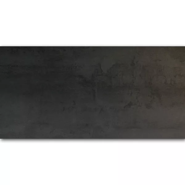 Carrelage Sol Madeira Demi Poli Anthracite 30x60cm