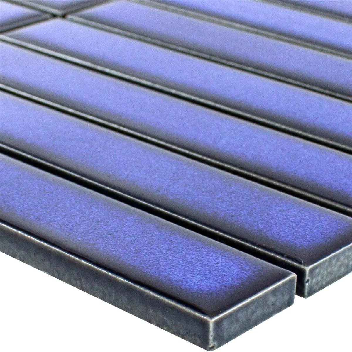 Céramique Mosaïque Carrelage Teyran Brillant Bleu