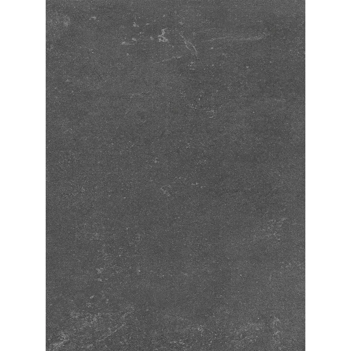 Échantillon Carrelage Sol Et Mur Optique De Ciment Nepal Slim Anthracite 50x100cm