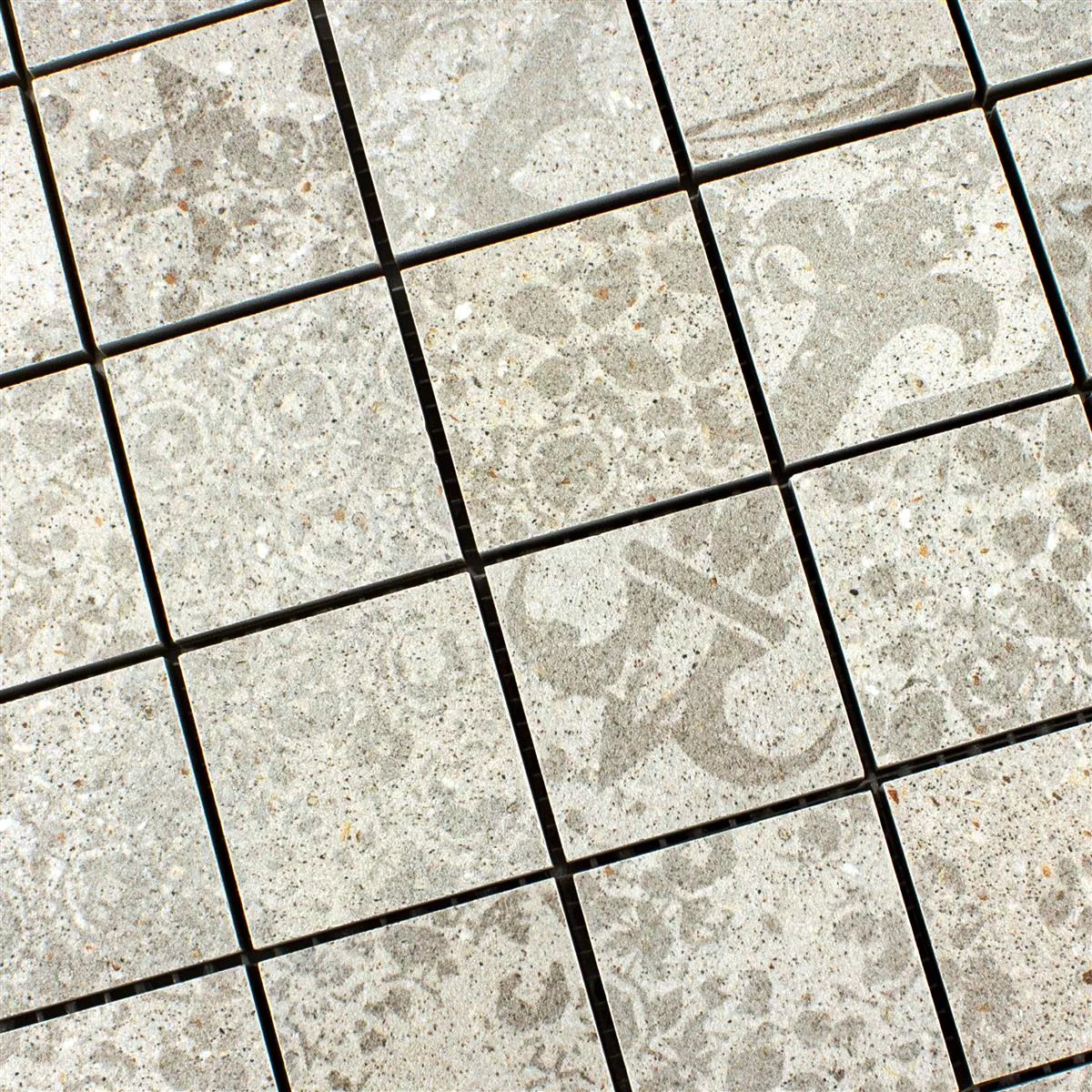 Mosaïque Céramique Effet Pierre Naturelle – Gris Structure Badfliese, Pour Mur Et Cuisine