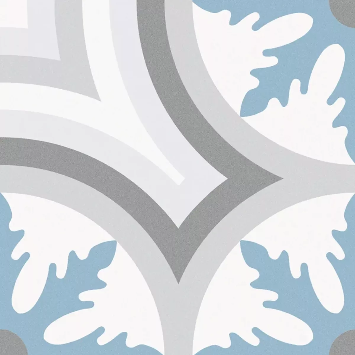 Carrelage Sol Et Mur Optique De Ciment Atlantica Nomad Bleu Blanc Gris