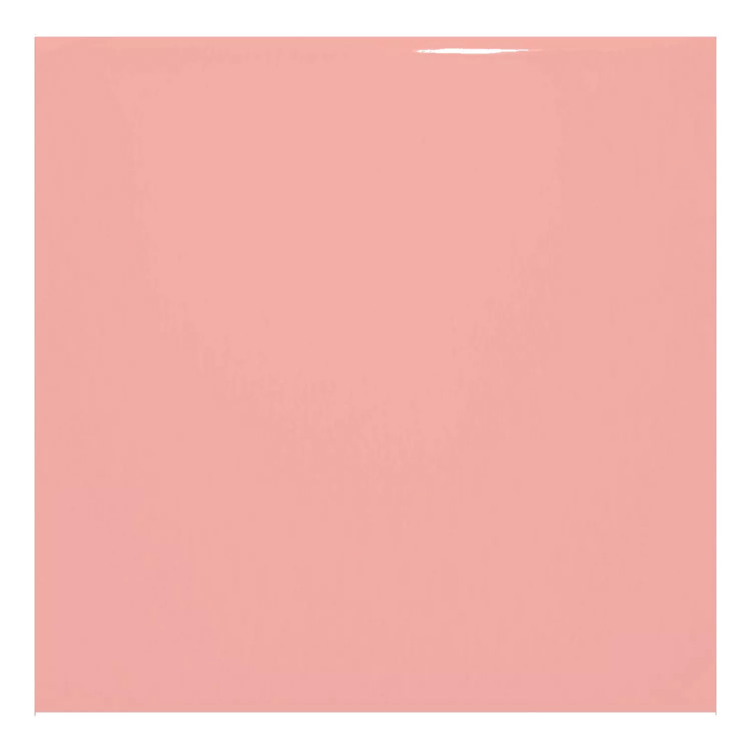 Carrelage métro Rose Brillant 10x10 cm Sans Facette Freyburg Rose