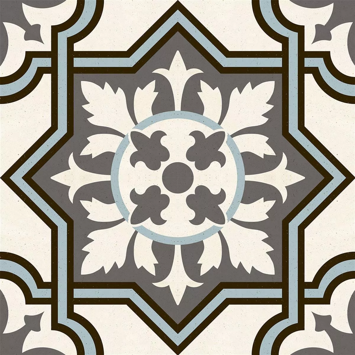 Grès Cérame Pleine Masse Carrelage Bellissimo Bleu 22,5 x 22,5cm Grès Cérame Pleine Masse Carrelage Bellissimo Bleu 22,5 x 22,5cm