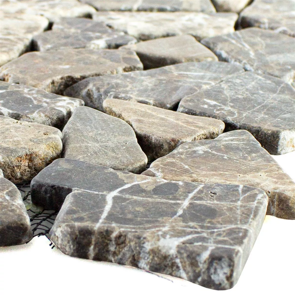 Marbré Carreaux En Pierre Naturelle Poseidon Castanao Marbré Carreaux En Pierre Naturelle Poseidon Castanao
