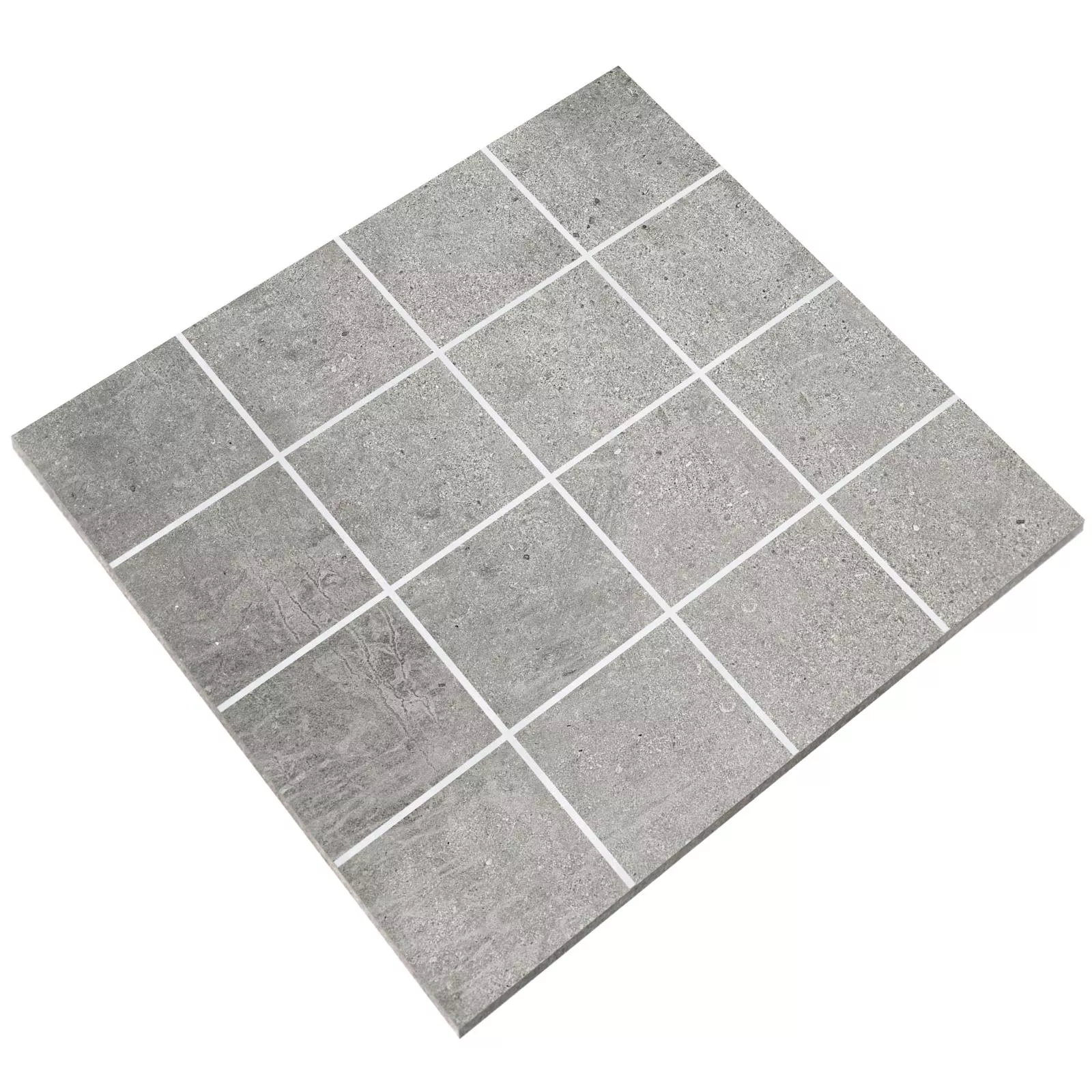 Mosaïque Carrelage Freeland Pierre Optique R10/B Gris Carré