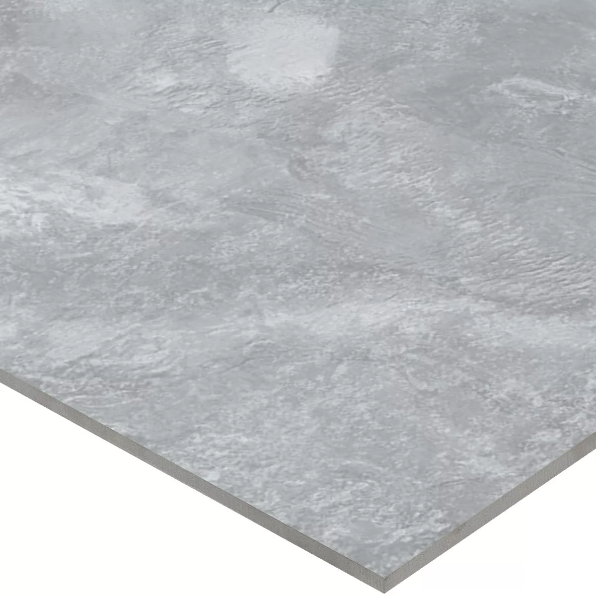 Carrelage Sol Et Mur Cortina Optique En Béton Mat Gris 60x120cm