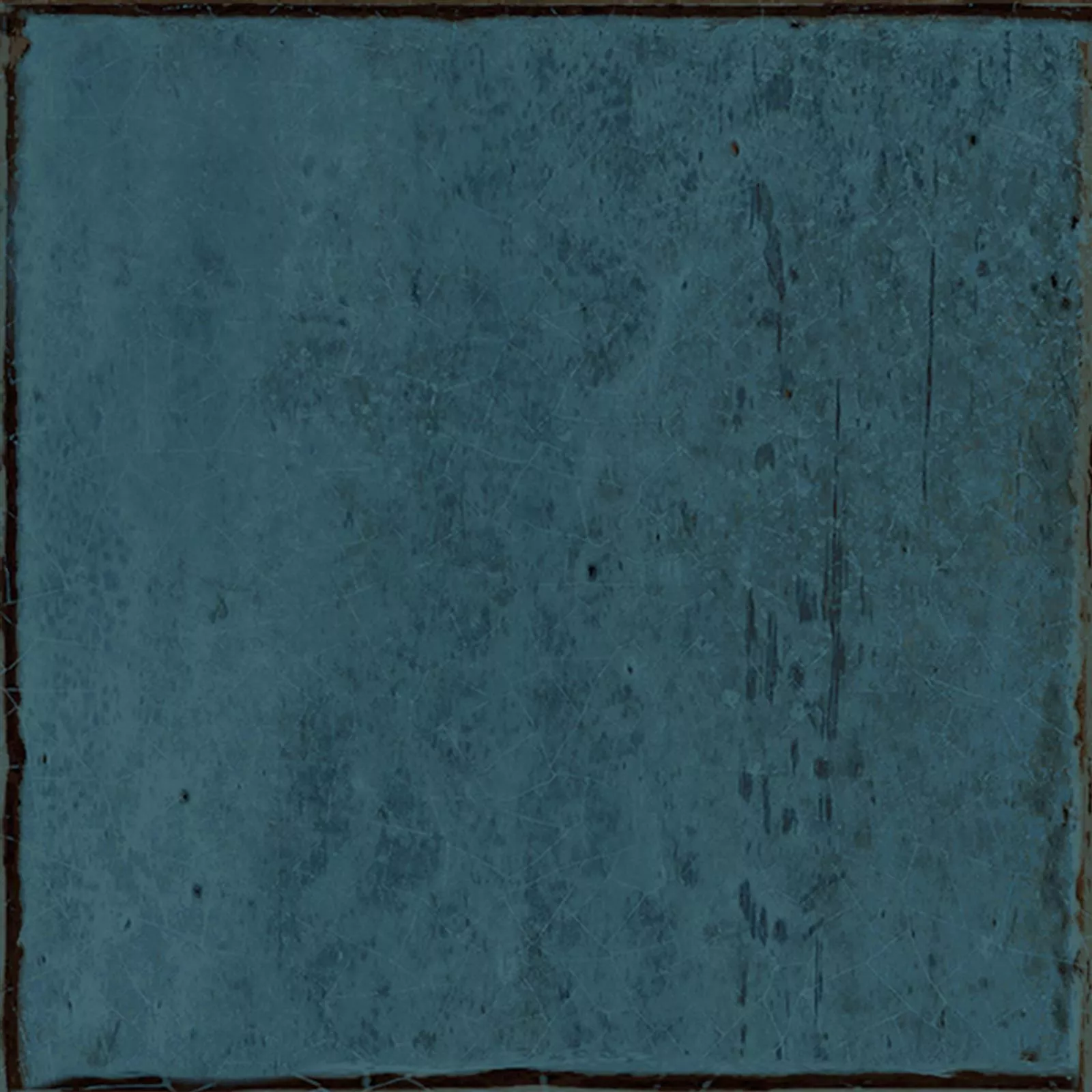 Carrelage Mural Maestro Ondulé Brillant Bleu 15x15cm