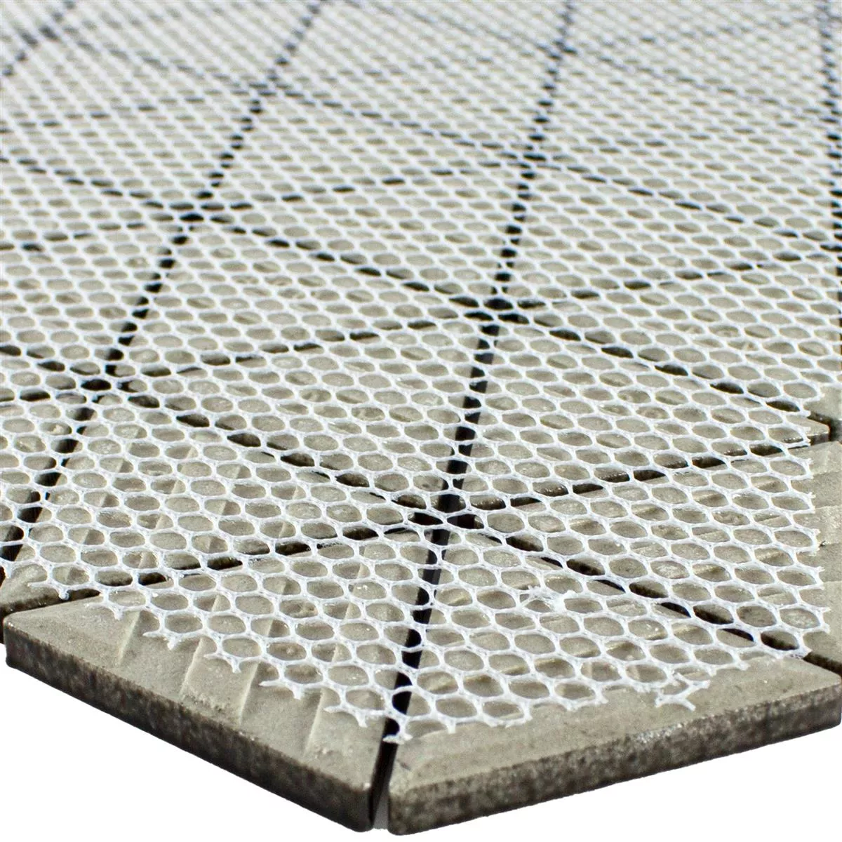 Céramique Mosaïque Carrelage Arvada Triangle Blanc Mat