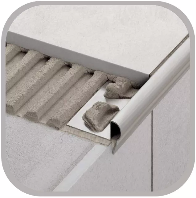 Profils d'escalier en aluminium en acier inoxydable