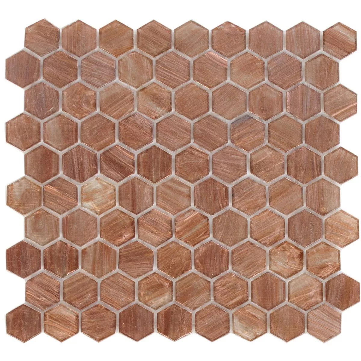 Mosaïque Trend-Vi Verre Hexagoneal 222