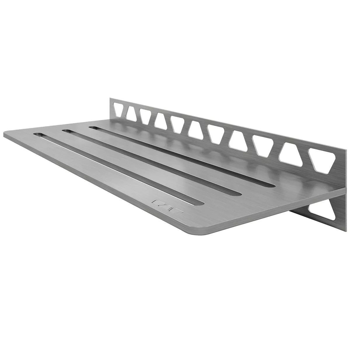 Etagère de douche étagère murale Schlüter rectangle 30x11,5cm Wave Argent Etagère de douche étagère murale Schlüter rectangle 30x11,5cm Wave Argent