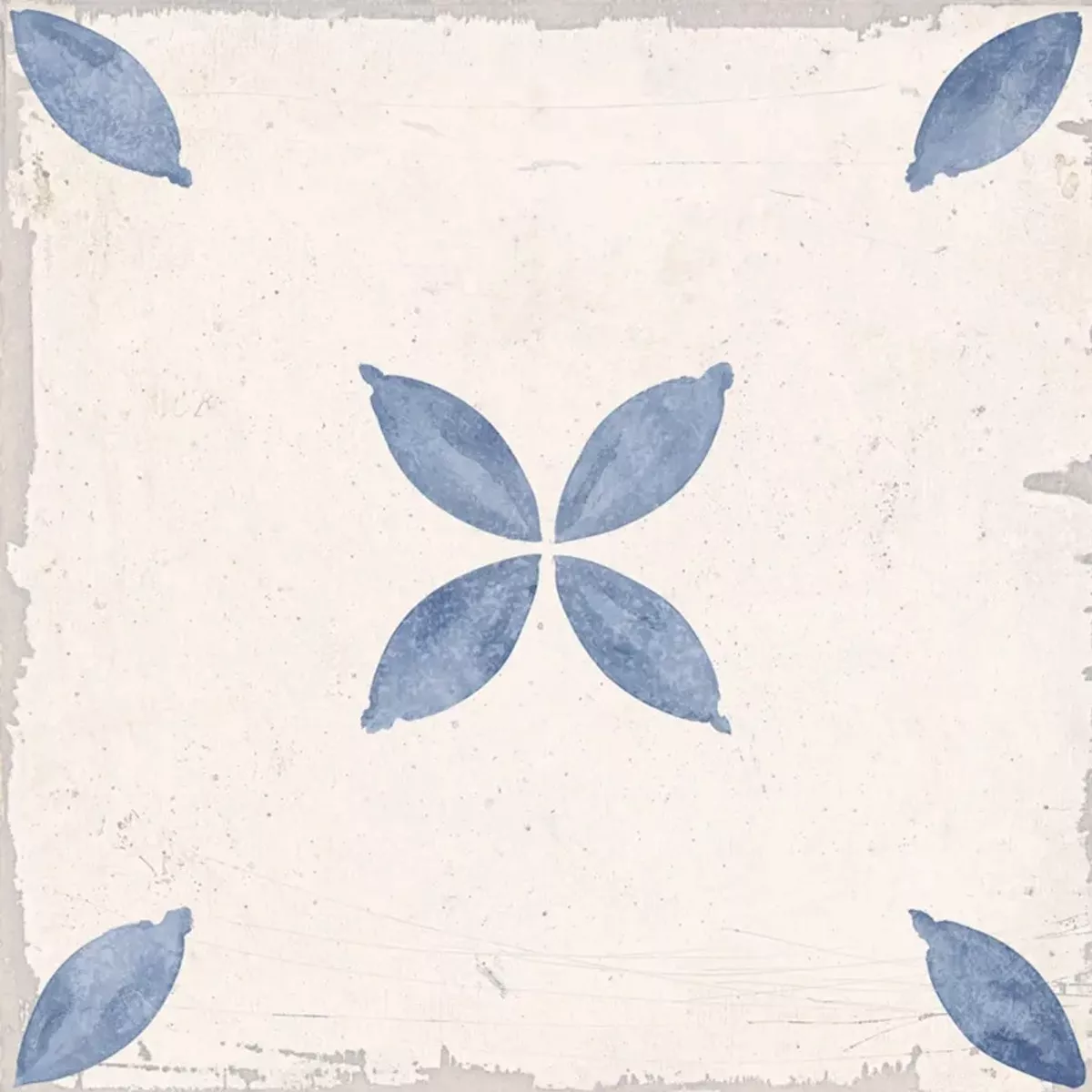 Pelin Bleu Crème 25x25 cm