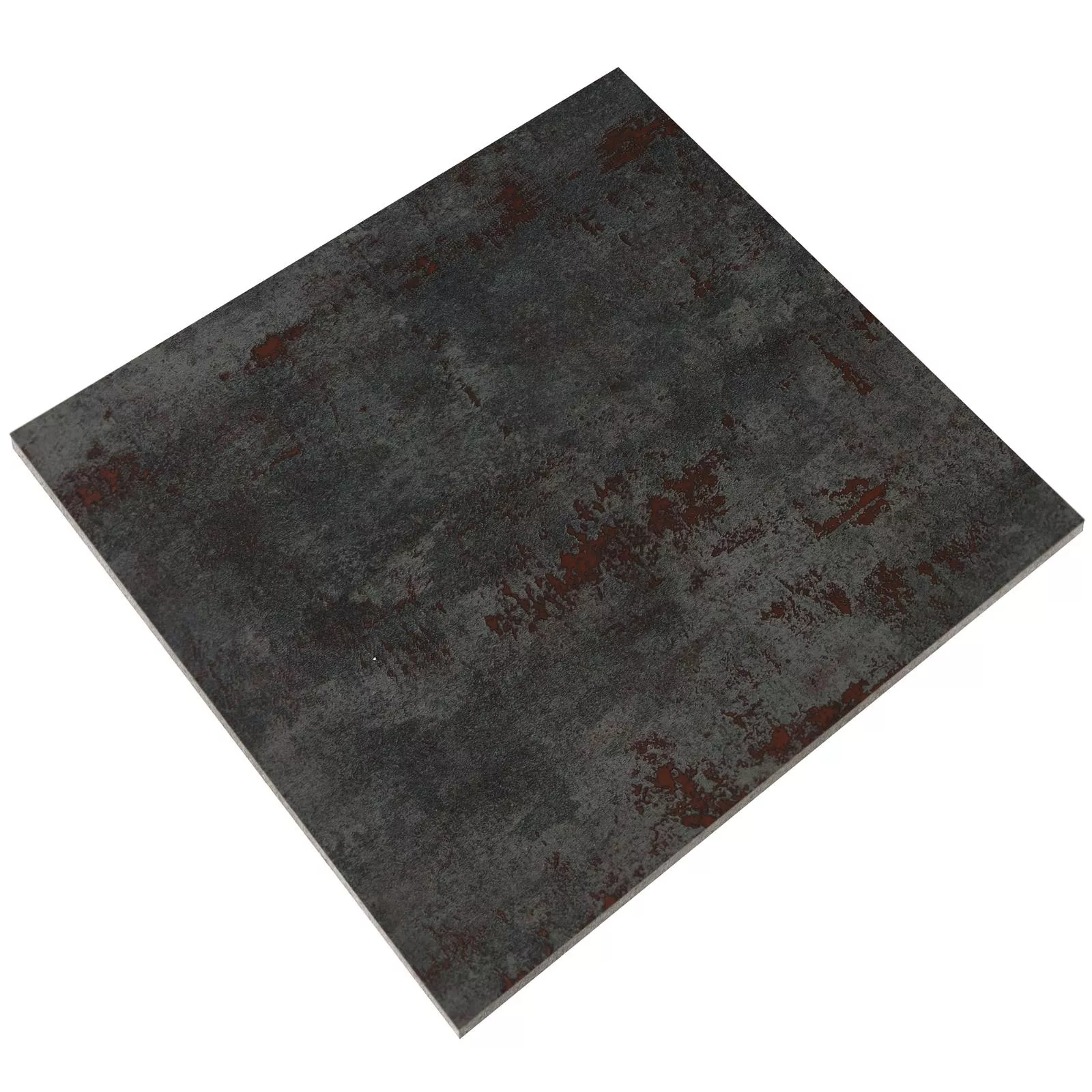 Échantillon Carrelage Sol Et Mur Phantom Métaloptique Demi Poli Titanium 60x60cm