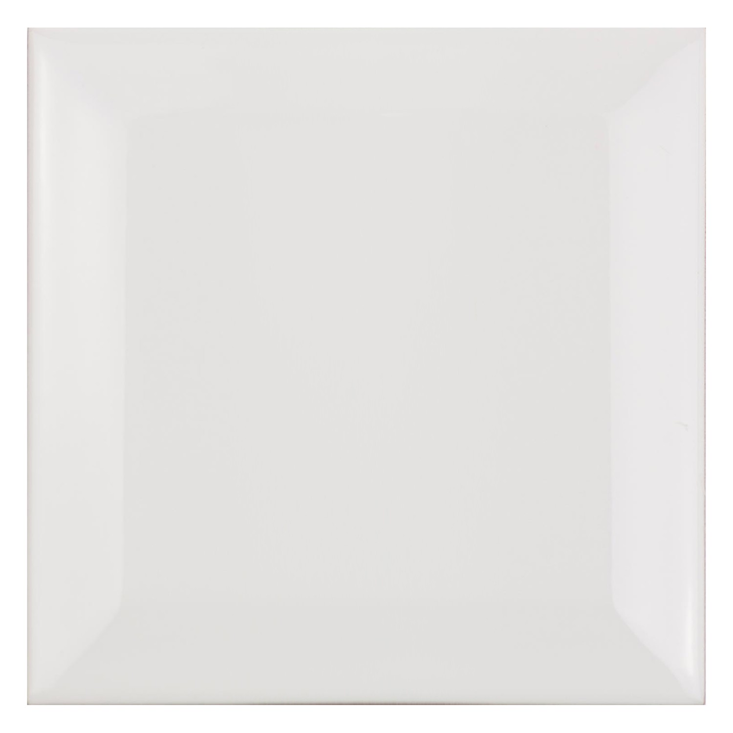 Carrelage métro Blanc Mat 10x10 cm Avec Facette Catarina Blanco