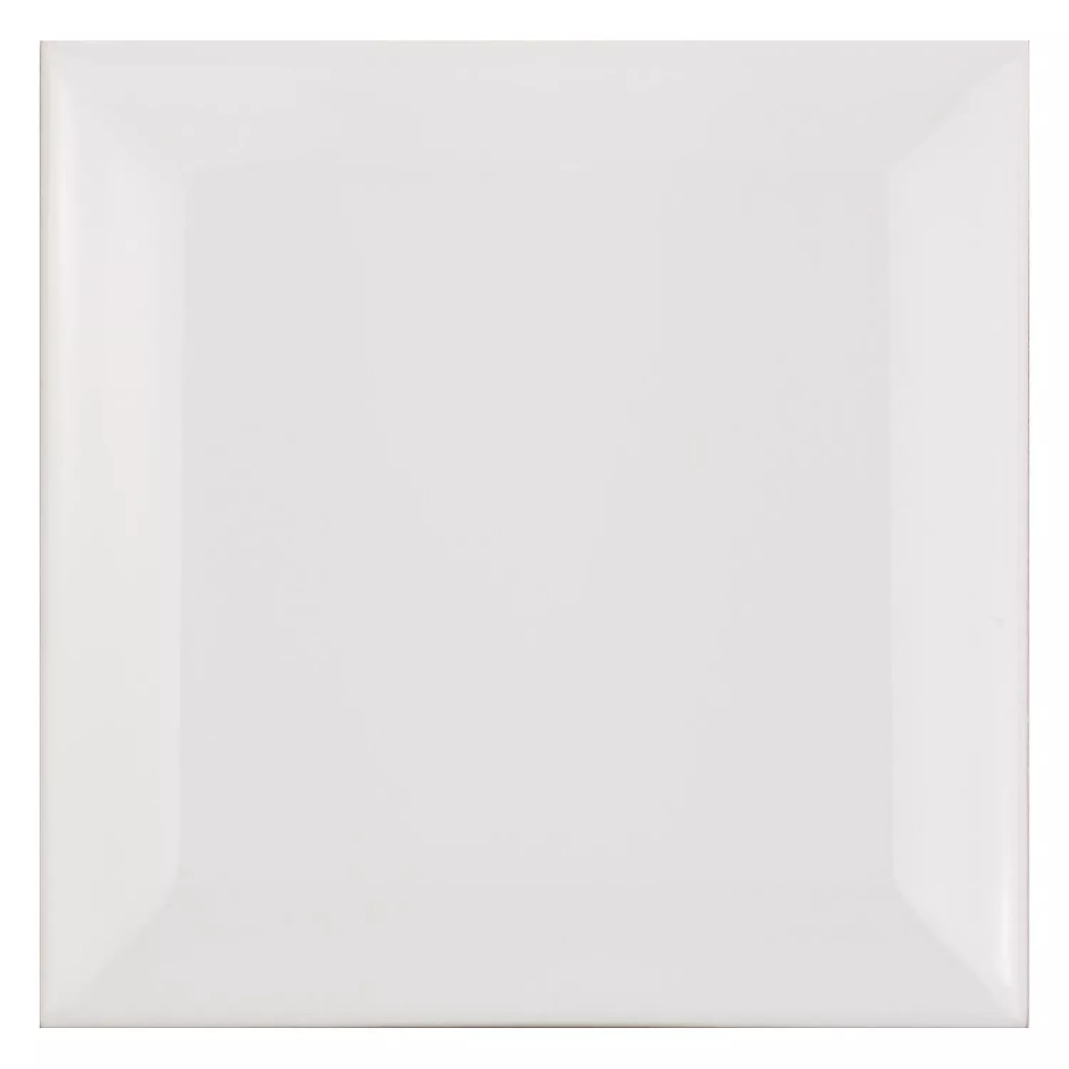 Carrelage métro Blanc Mat 10x10 cm Avec Facette Catarina Blanco