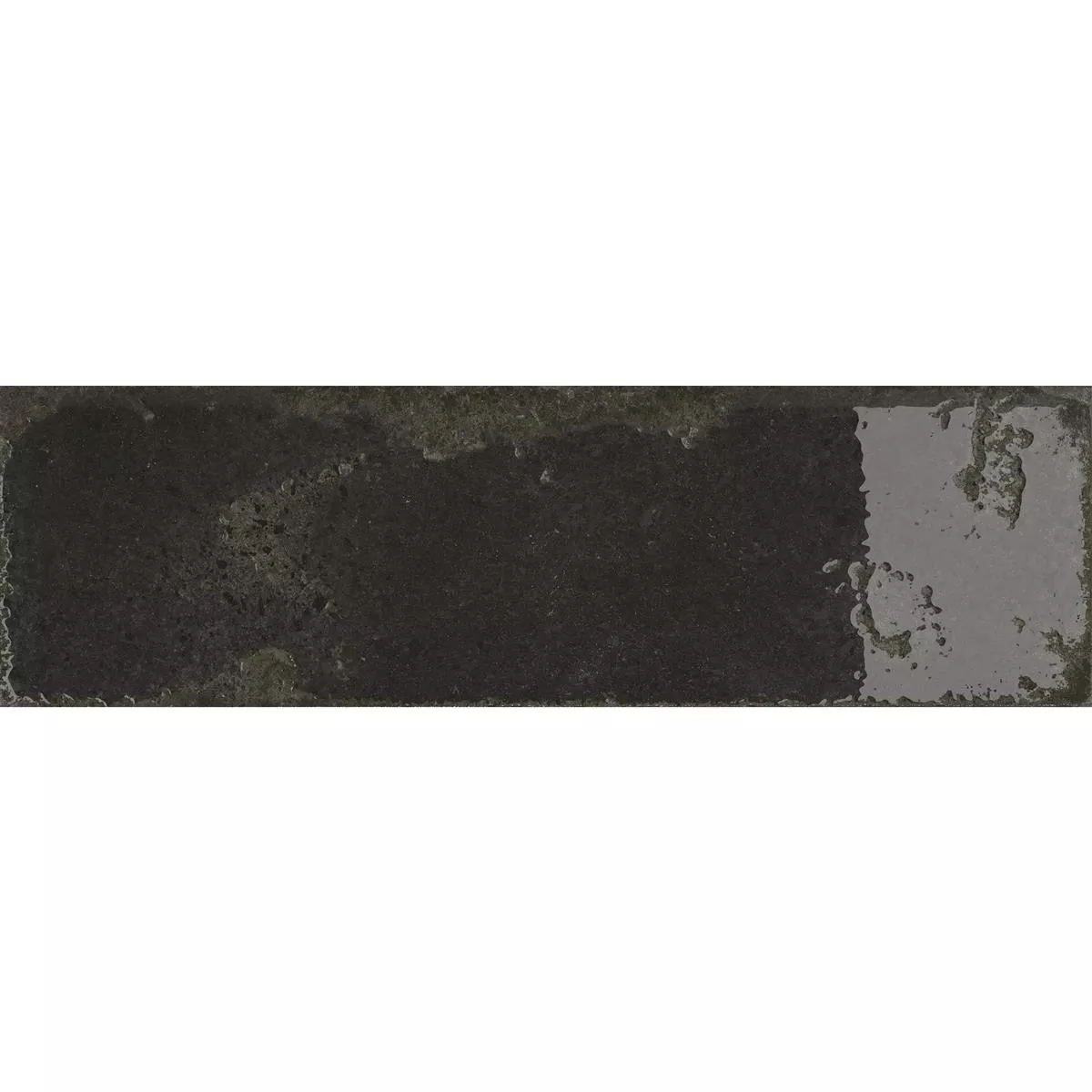 Carrelage Mural Lara Brillant Ondulé 10x30cm Noir Carrelage Mural Lara Brillant Ondulé 10x30cm Noir